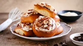 Синнабоны с шоколадом