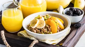 Рецепты с фруктами, орехами и гречкой