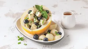 Рецепты для постного меню с черникой