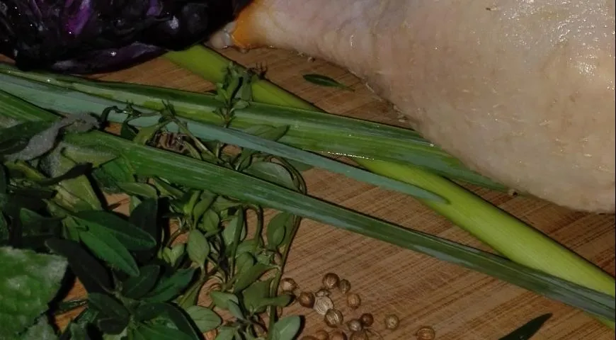 Рецепт пряной утки, запеченной с капустой и тыквой
