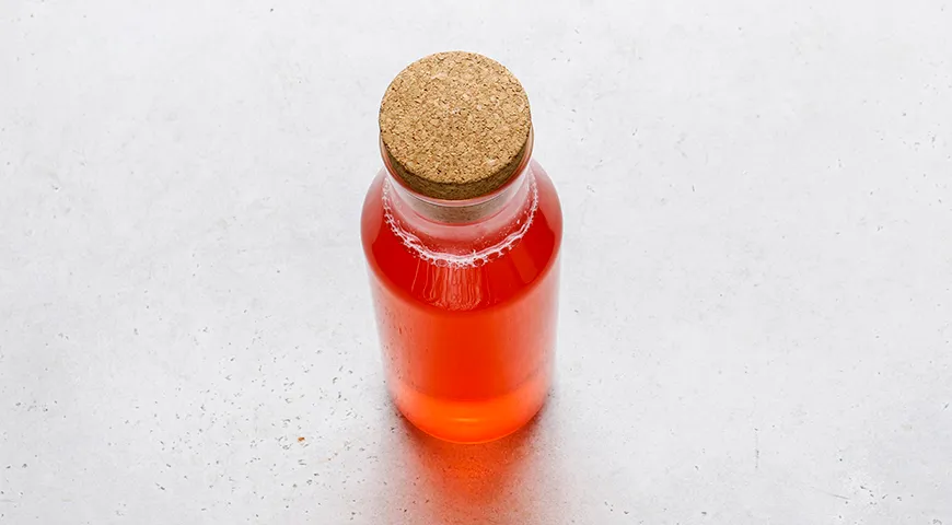 Компот из яблок и клюквы