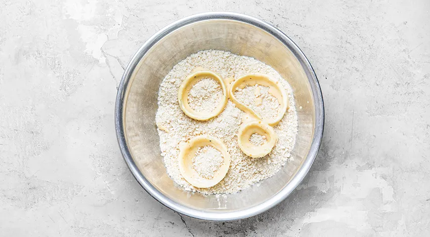 Луковые кольца в аэрогриле