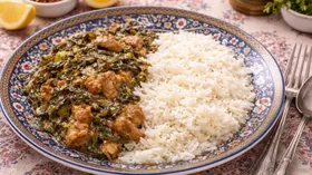 Плов сабза-каурма