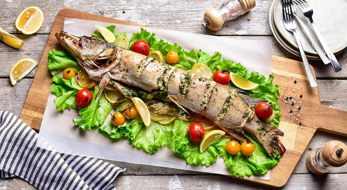 Щука в духовке