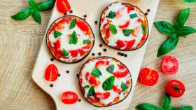 Запеченные баклажаны кружочками