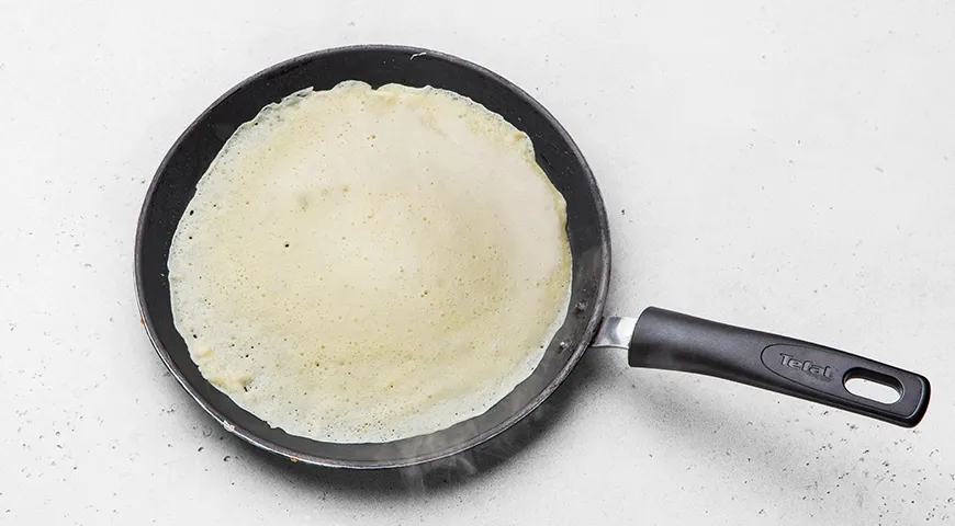 Блинный торт с кремчизом