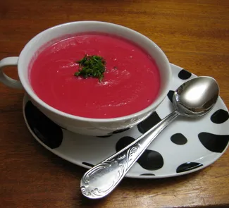 Свекольный суп-пюре