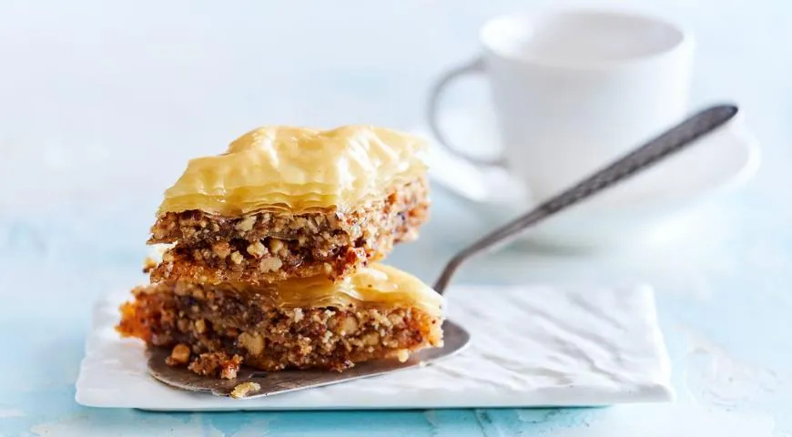 Рецепт домашней пахлавы с грецкими орехами