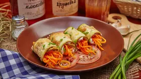 Рецепты с овощами, сметаной и соусами
