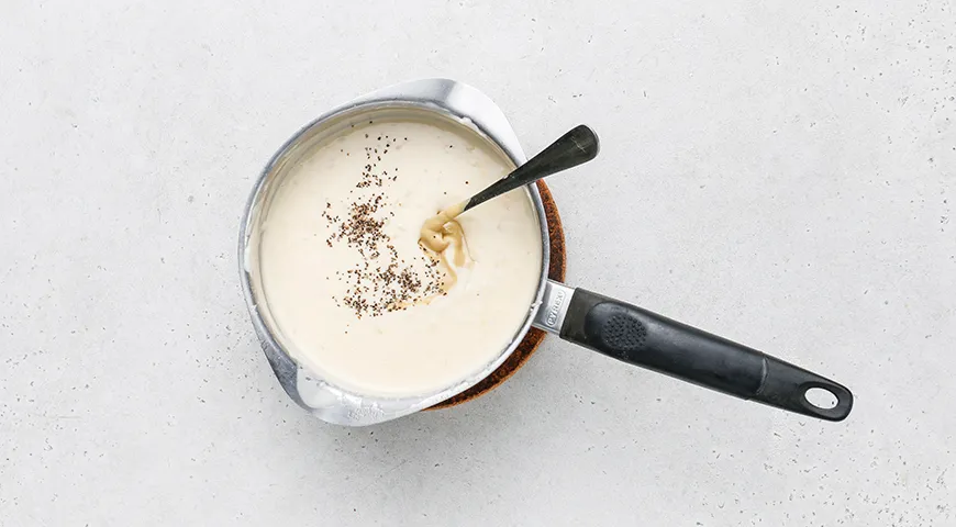 Минтай, запеченный с брокколи