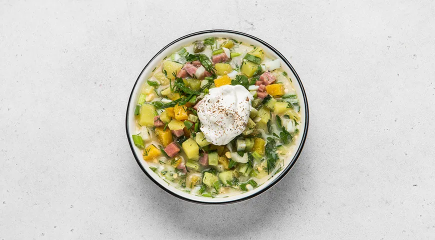 Окрошка Вильяма Похлебкина, gastronom.ru