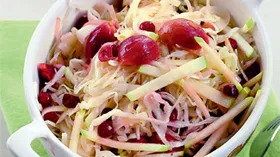 Рецепты с овощами, яблоком и брусникой