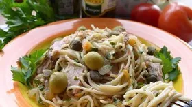 Рецепты с овощами, оливками и пастой