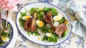 Рецепты с шпинатом и редисом