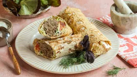 Шаурма с кебабом