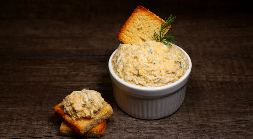 Рецепт намазки из икры минтая