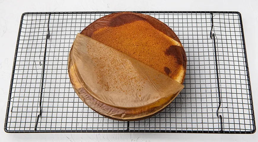 Манник «Зебра» на кефире без яиц