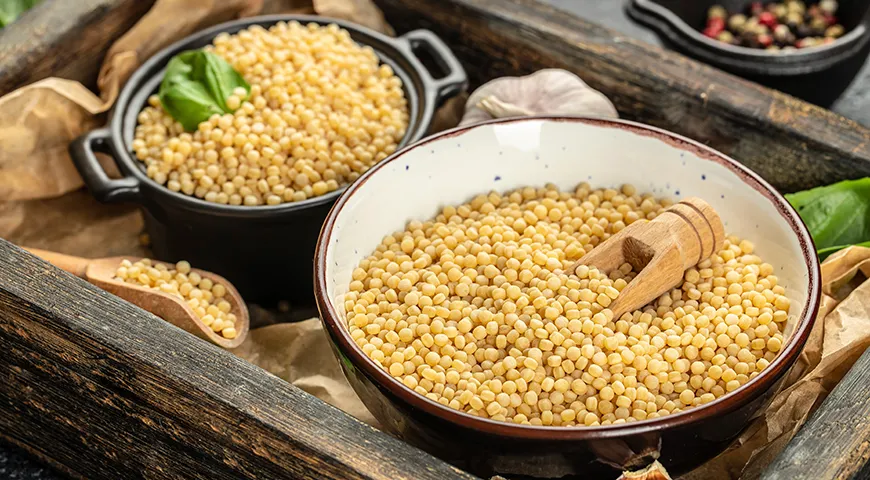 Птитим — полезный источник сложных углеводов, клетчатки и растительного белка