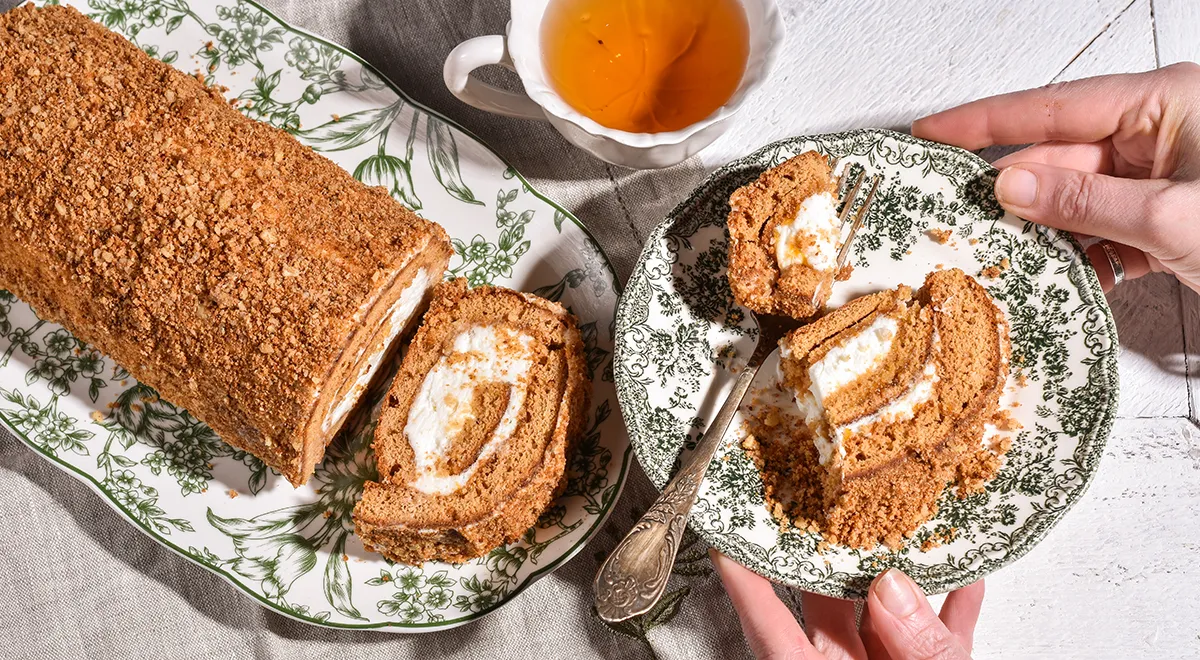 Рецепт рулета «Медовик»