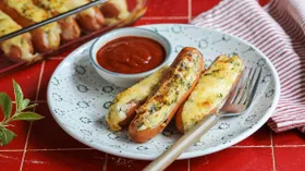 Сосиски с сыром