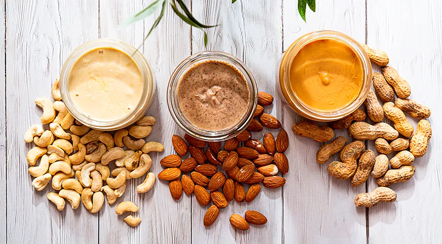 Ореховые разновидности урбеча