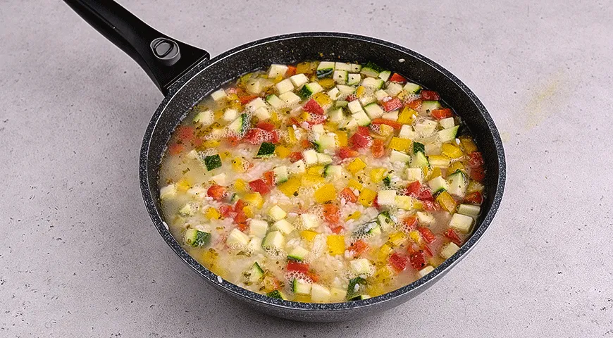 Овощной пилаф