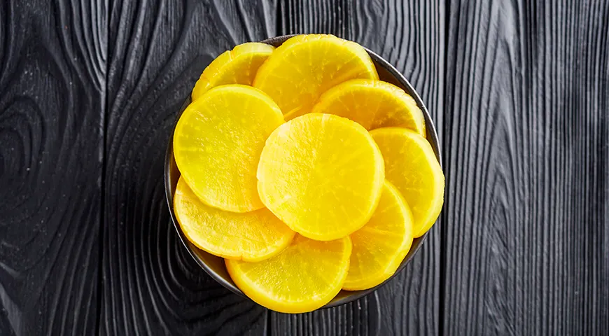 Маринованный дайкон