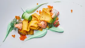 Простые рецепты с лососем и икрой