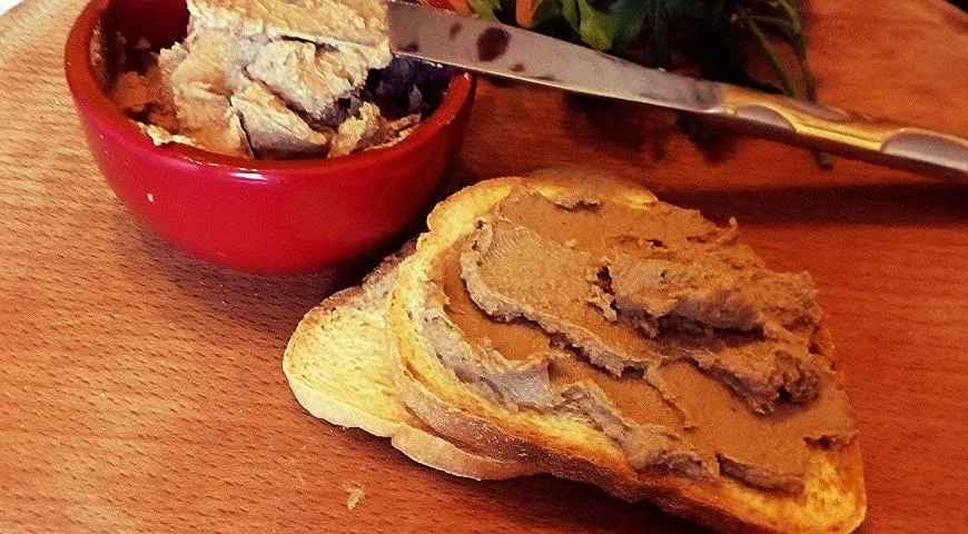 Паштеты рецепты с фото пошагово Рецепт нежного паштета из куриной печени или Как Приготовить Паштеты с Фото Поша