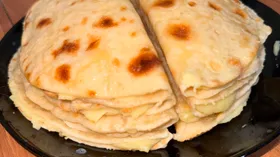 Кыстыбый с картошкой