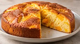 Шарлотка с апельсинами