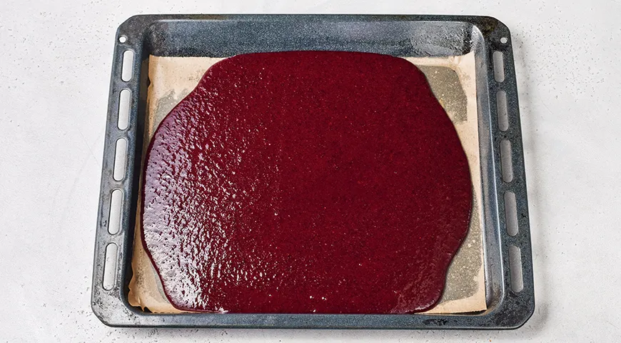 Пастила из черной смородины