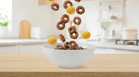 Готовые сухие завтраки с упаковкой от ИИ