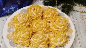 Закуска «Цветы в снегу»