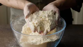 Тесто на маргарине: готовим слоистое, для курника. Подробное видео