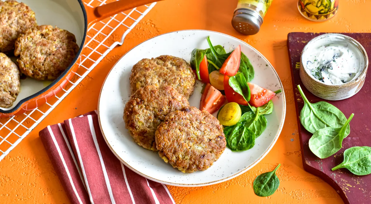 Гречаники с фаршем на сковороде