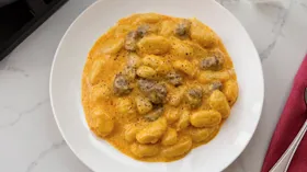 Картофельные ньокки с сердечками