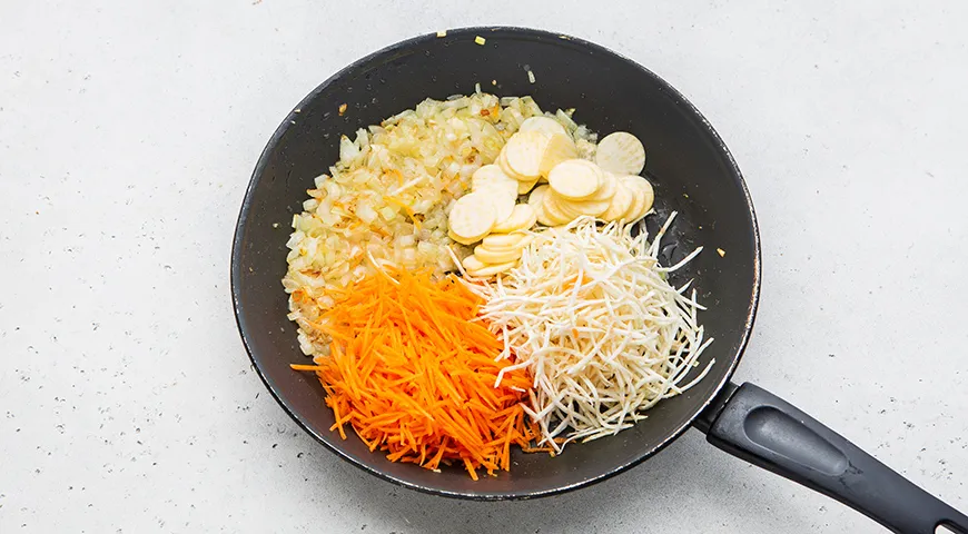 Щи монастырские с грибами