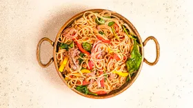 Рецепты с шпинатом и свининой