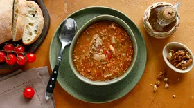 Рецепты с маслом растительным, грецким орехом и кинзой