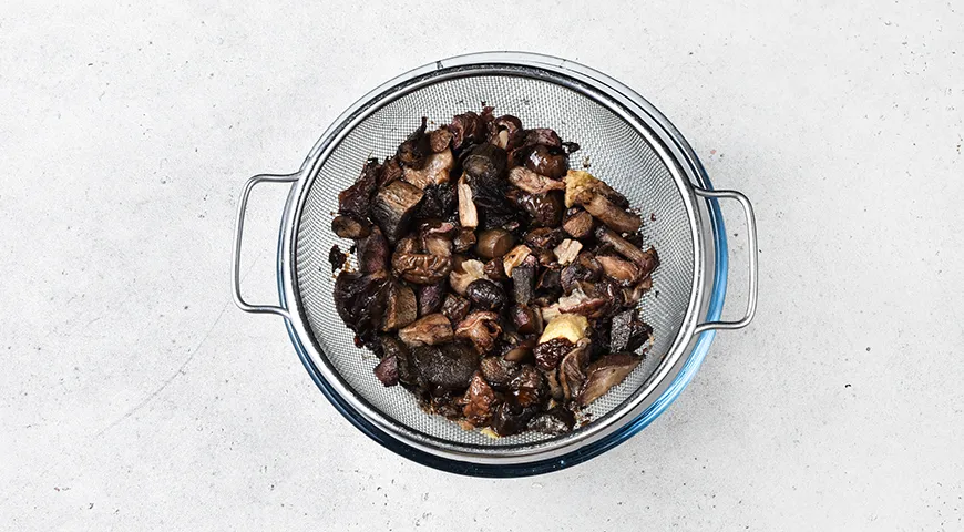 Грибной суп с мясом