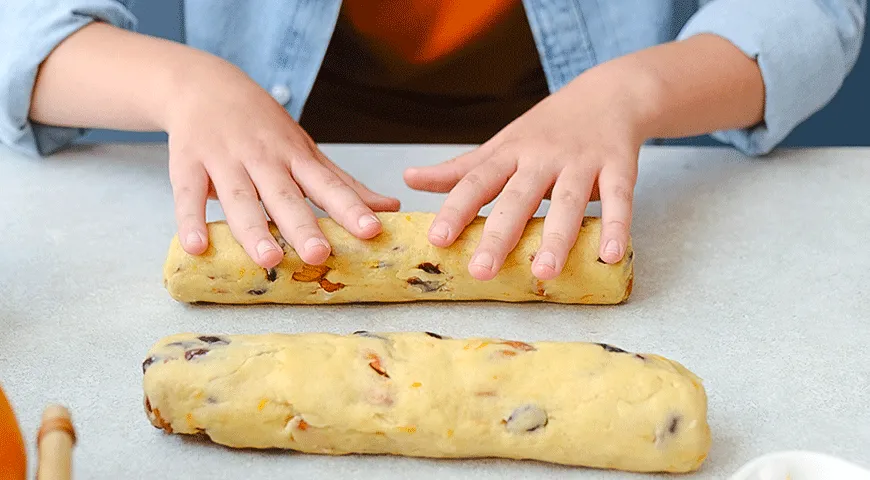 Апельсиновые бискотти с клюквой