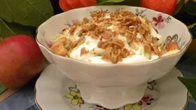 Рецепты с орехами, сухофруктами и яблоком