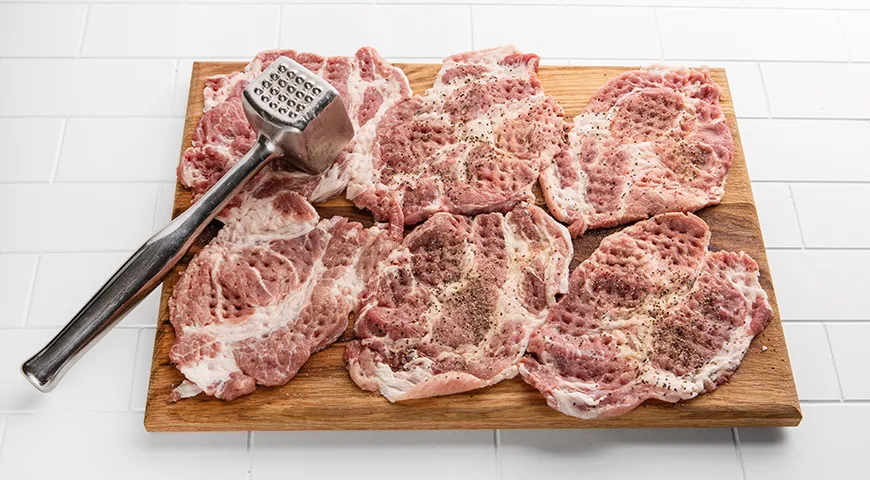 Мясные пальчики из свинины (крученики)