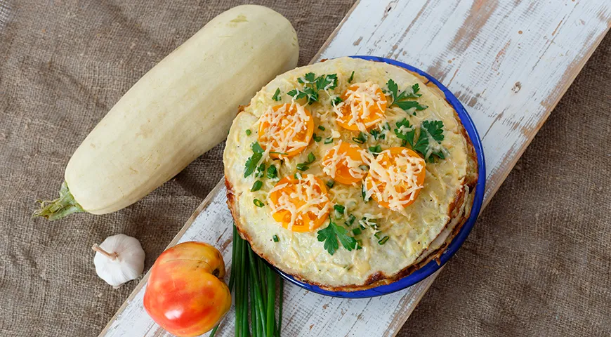 Кабачковый торт с сыром
