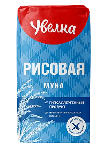 УВЕЛКА Мука рисовая 500г бум/уп(Злак КХП):4