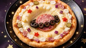 Космическая мини-пицца