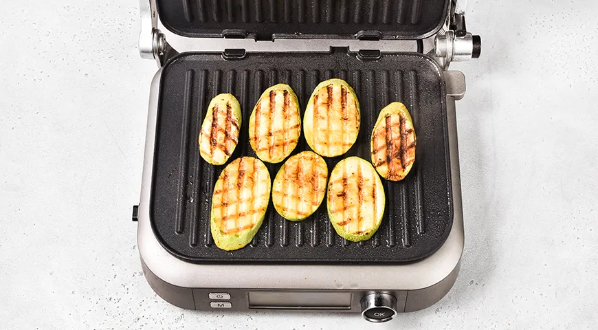 Овощи на электрогриле