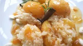Рецепты с корицей, фруктами и рисом