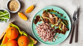 Рецепты с маслом кунжутным и апельсином